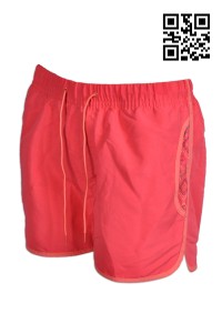 U254 supply racing sporty pants ladies' woven sector printed sporty beam waist elastic pants shorts center supplier